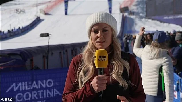 BBC expert Chemmy Alcott overcome with emotion after Lindsey Vonn crash - with skiing legend airlifted to hospital - 1