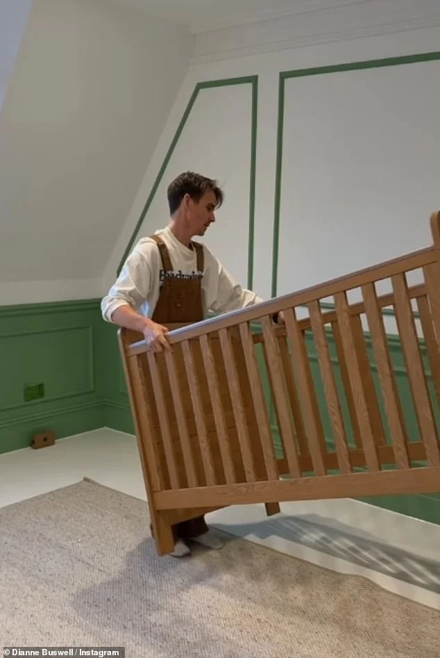 Pregnant Strictly star Dianne Buswell and Joe Sugg show off their baby boy's adorable nursery ahead of welcoming their first child - 3