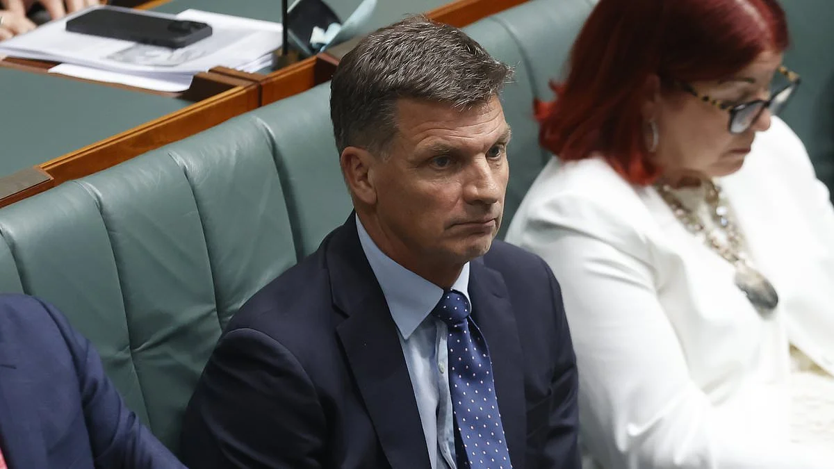Breaking: Angus Taylor resigns from frontbench - 2