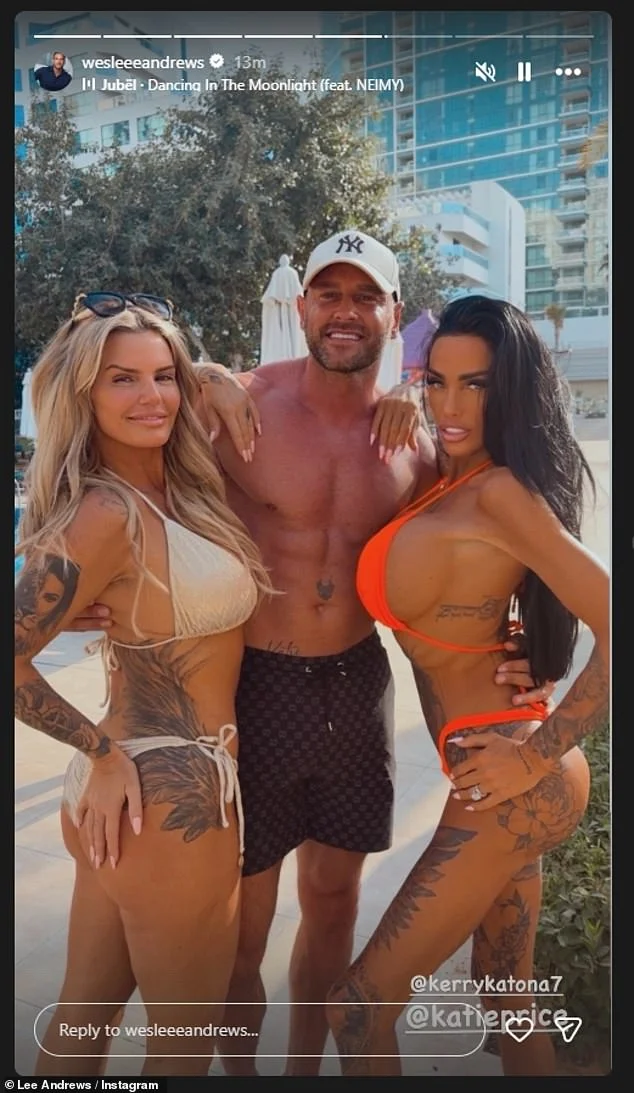 Cash-strapped Katie Price 'doesn't have much of a choice' but to relocate to Dubai for a 'fresh start' with husband Lee Andrews - amid her 'family's concerns he's scamming her' - 1