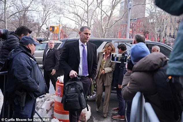 Awkward! Justin Baldoni and Blake Lively arrive in near matching outfits as they begin their blockbuster court showdown - 1