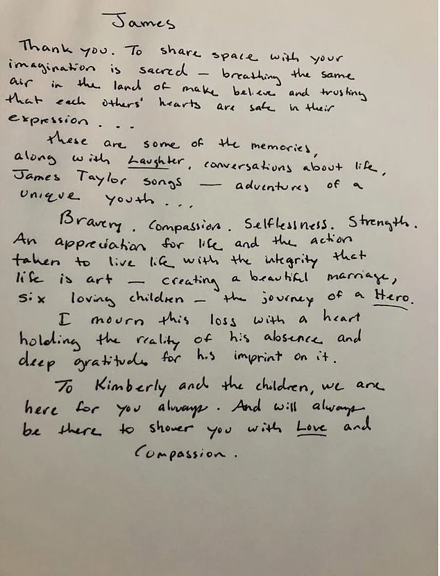 James Van Der Beek's Dawson's Creek co-star Katie Holmes shares memories of her 'adventures of a unique youth' with her 'beloved hero' as she vows to 'always be there' for his wife Kimberly and their six children - 4