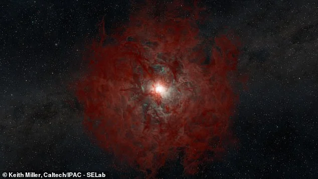 Watch the death of a STAR: Incredible animation reveals the moment a supergiant collapses into a black hole - 1