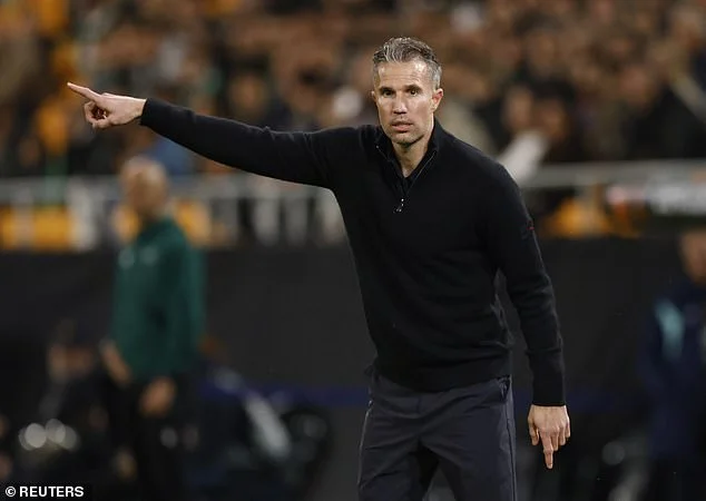 Robin van Persie issues statement as Raheem Sterling BANNED from training with new team - 2