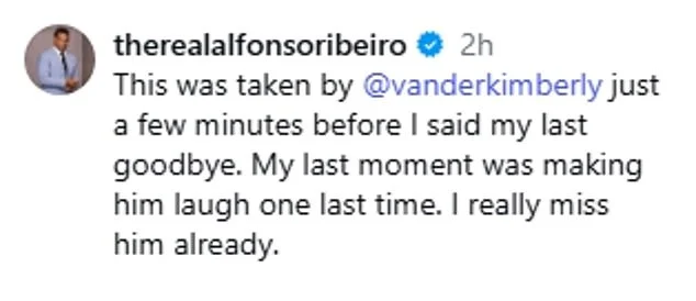 James Van Der Beek seen in heartbreaking final photo with Alfonso Ribeiro taken moments before 'last goodbye' - 3