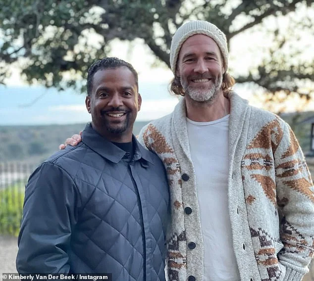 James Van Der Beek seen in heartbreaking final photo with Alfonso Ribeiro taken moments before 'last goodbye' - 1