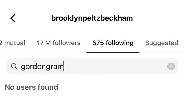 Brooklyn Beckham unfollows Gordon Ramsay hours after chef's plea to 'remember where you came from' - 4