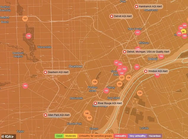 Stay indoors advisory for thousands of Americans as toxins linked to heart attacks fill the air - 1