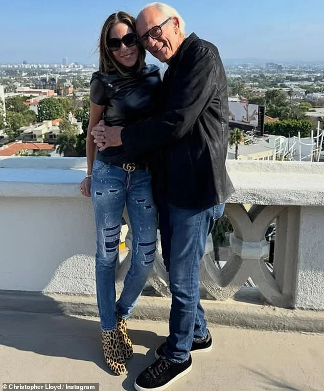 Back to the Future legend Christopher Lloyd, 87, shares loved-up snap with fifth wife Lisa Loiacono, 55 - 1
