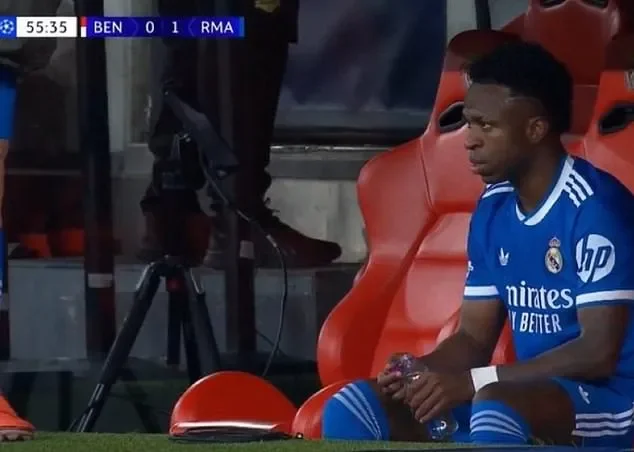 'It's DISGUSTING': Trent Alexander-Arnold fumes after Real Madrid team-mate Vinicius Jr accuses opponent of racism in clash with Benfica, as match is stopped for 10 minutes after referee activated new protocol - 2