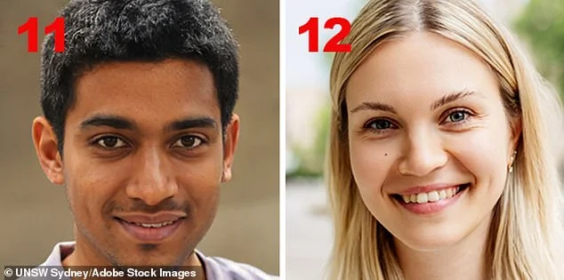 Can YOU spot the fake faces? Take the test to see if you can distinguish between real and AI-generated people - as study reveals most of us are overconfident - 2