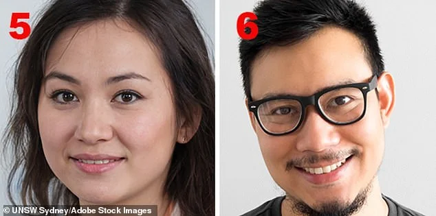 Can YOU spot the fake faces? Take the test to see if you can distinguish between real and AI-generated people - as study reveals most of us are overconfident - 1