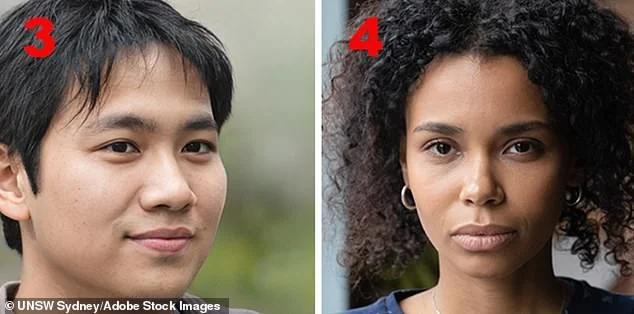 Can YOU spot the fake faces? Take the test to see if you can distinguish between real and AI-generated people - as study reveals most of us are overconfident - 3