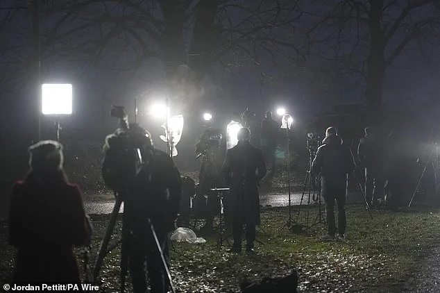 Arrested Andrew is pictured being released from custody: Former Prince is driven back to Sandringham from police station after becoming the first royal to be arrested in modern times - 2