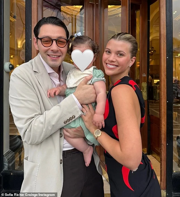 Sofia Richie gives rare look at baby bump in a bra and pants... ahead of birth of second child - 3