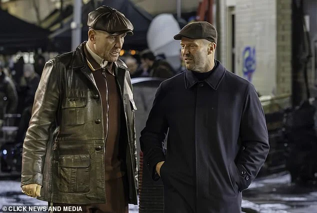 Jason Statham looks every inch the hard man as he reunites the crew for sequel to London crime thriller Layer Cake - with Camila Mendes as a gangster's moll - 4