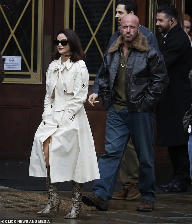 Jason Statham looks every inch the hard man as he reunites the crew for sequel to London crime thriller Layer Cake - with Camila Mendes as a gangster's moll - 2