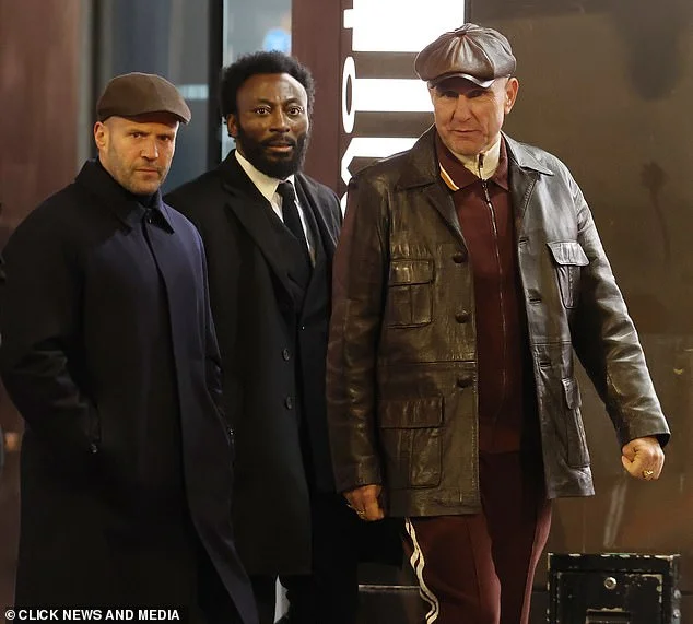 Jason Statham looks every inch the hard man as he reunites the crew for sequel to London crime thriller Layer Cake - with Camila Mendes as a gangster's moll - 3