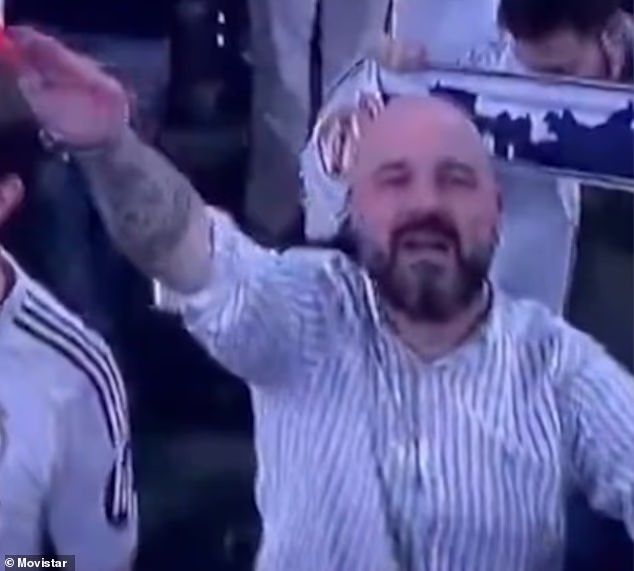 Real Madrid supporter banned after making Nazi salute during Champions League clash - 1
