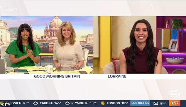 Christine Lampard returns to Lorraine after ITV shake-up as Kelly’s voice 'collapses' sparking concern - 2
