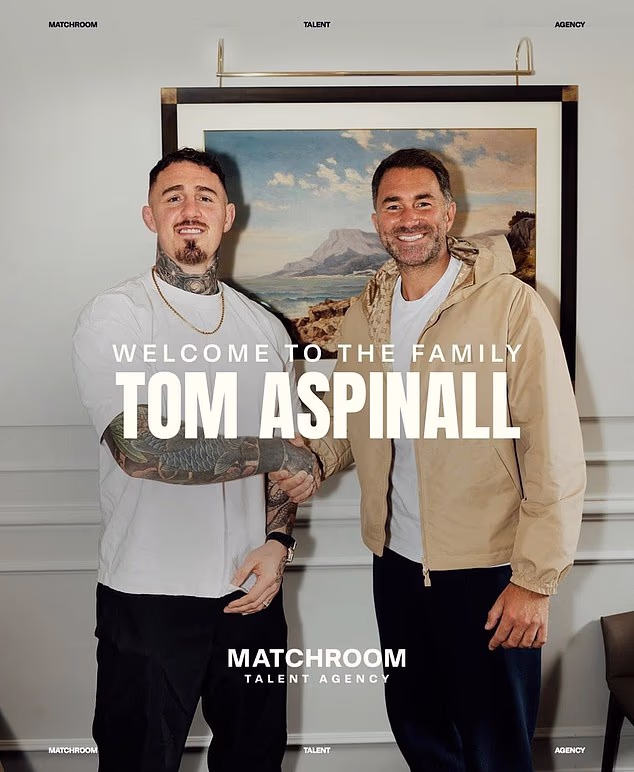 Inside the shocking twist that has rocked combat sports: Eddie Hearn and Tom Aspinall tell CHARLOTTE DALY why they have joined forces just days after Conor Benn's stunning defection to Zuffa Boxing - 2