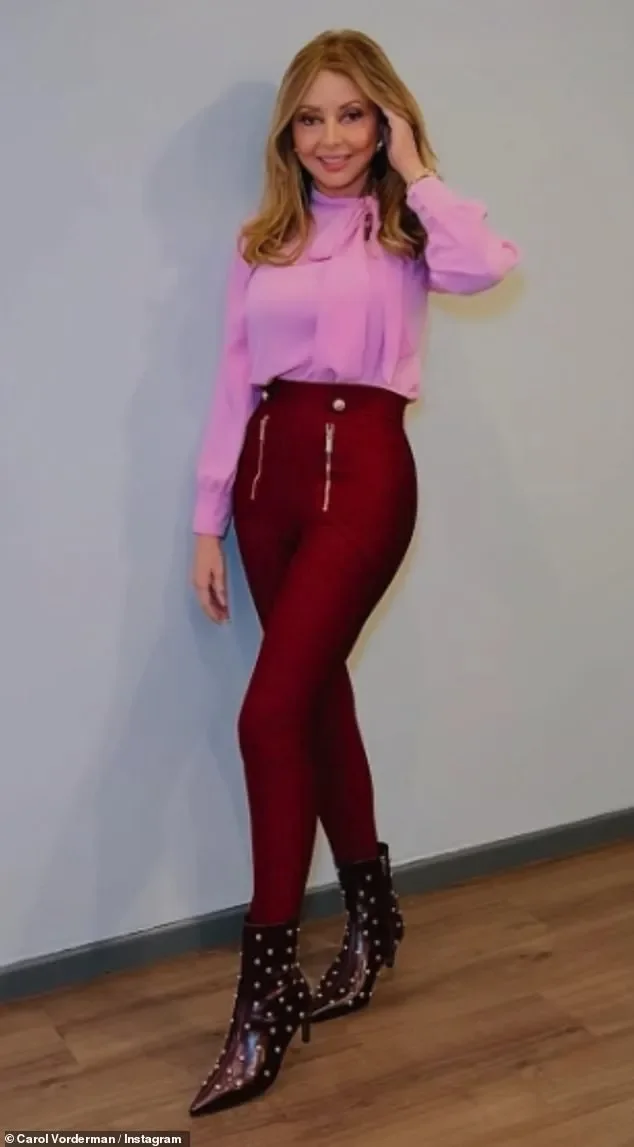Carol Vorderman, 65, shows off her slimmed-down figure in stylish social media snaps - after opening up about her 'long term' casual relationships - 1