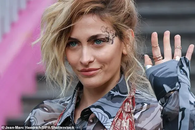 Paris Jackson shows off bizarre face markings in daring look at the Vivienne Westwood show - 3