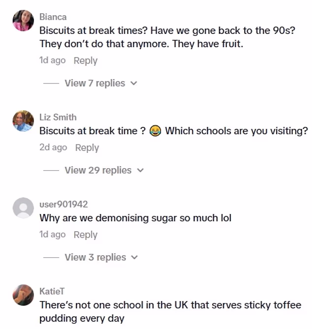 Montana Brown sparks furious debate over 'tone deaf' criticism of school desserts - as 'rage-baiting' star is accused of demonising sugar in latest 'bid to stay relevant' - 2