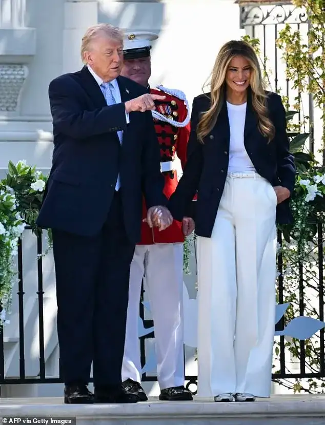 Melania Trump’s Unexpected Easter Look - 3