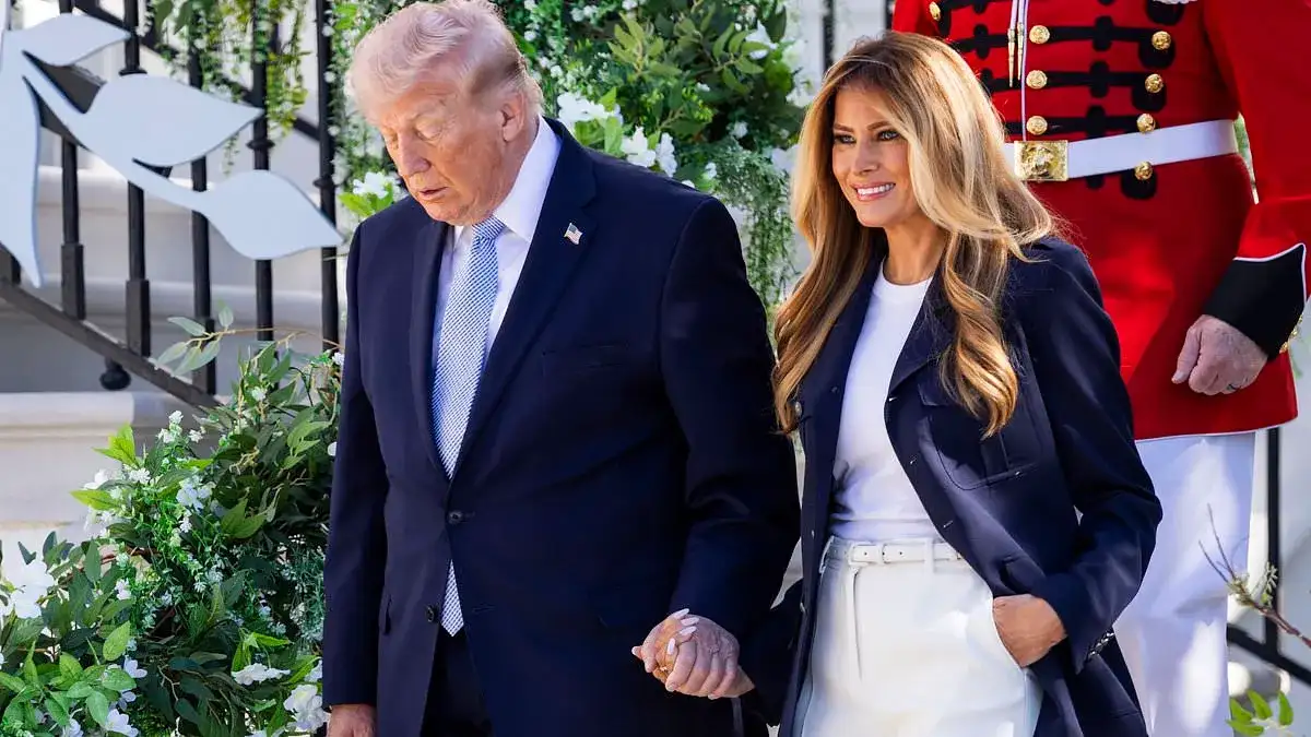 Melania Trump’s Unexpected Easter Look - 1