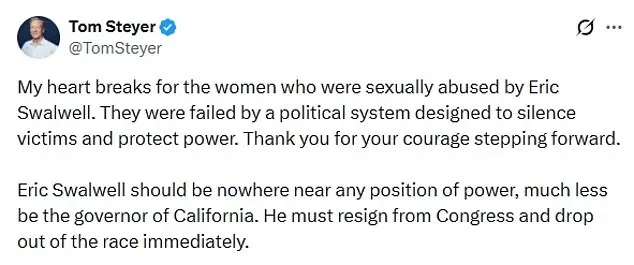 Eric Swalwell Faces Sex Assault Accusation as He Runs for California Governor - 2