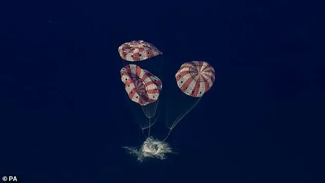 Artemis II astronauts struggle to walk as gravity hits them after 'bullseye' Pacific Ocean splashdown following their historic moon mission - 1