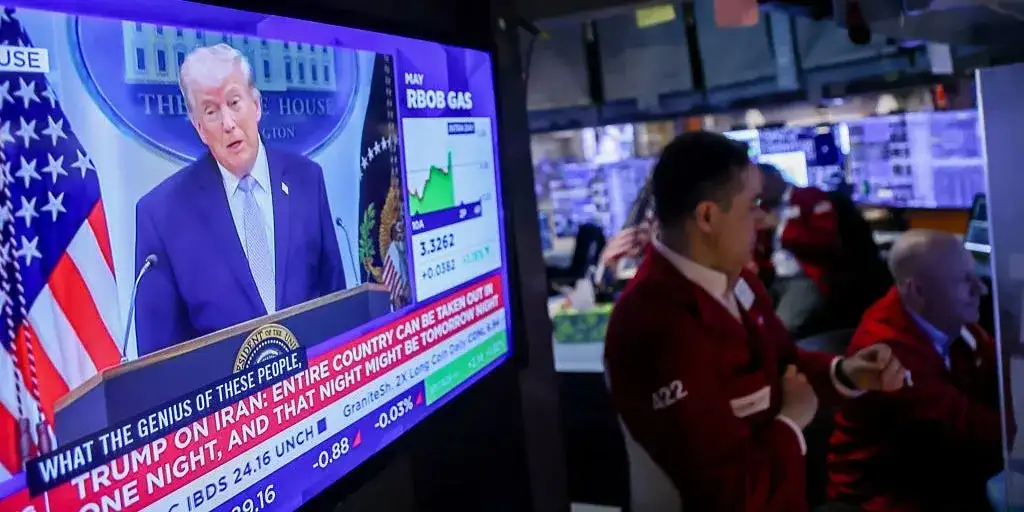 Stock market today: Dow, S&amp;P 500, Nasdaq surge, oil plunges after US-Iran ceasefire sparks relief rally - 1