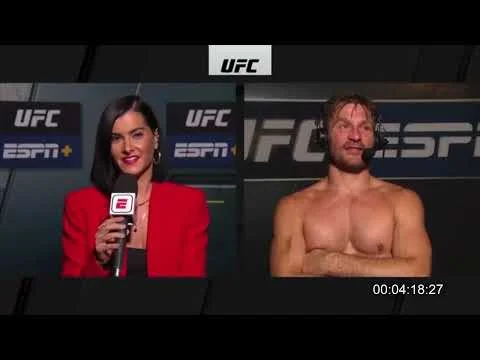 UFC's Megan Olivi explains approach to locker room coach interviews - 1