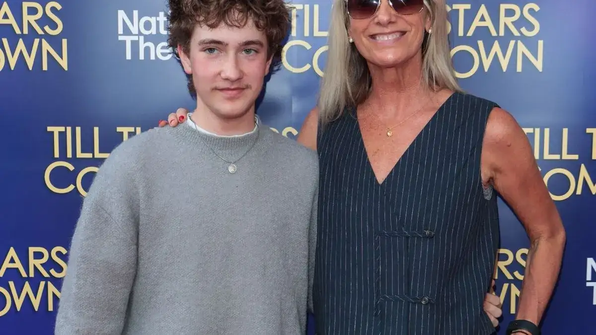 Tamzin Outhwaite says it's been a 'very long journey' as a family since her eldest child Flo, 17, came out as transgender - 1