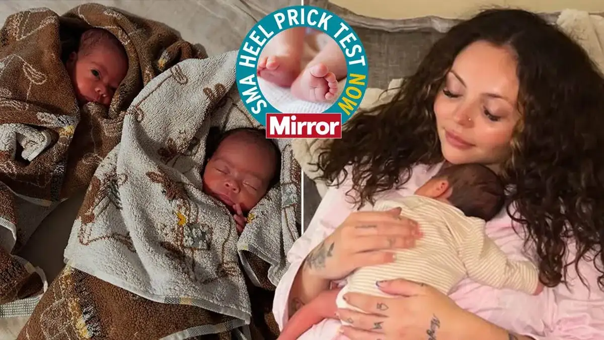 Jesy Nelson reveals her twin babies are having more tests done in hospital after celebrating a 'major milestone' in her SMA campaign - 4