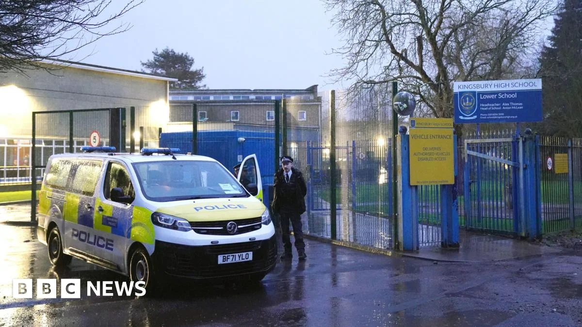 Boy, 13, charged after two boys stabbed in school - 2