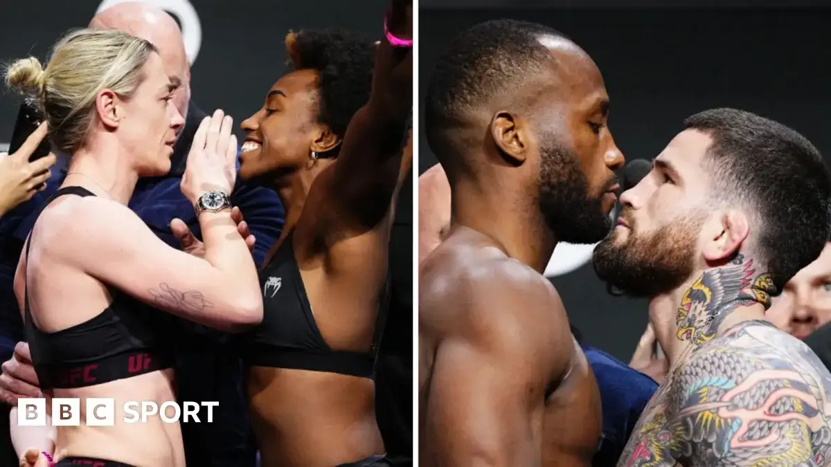 UFC London preliminary card bout sees punches thrown after final horn - 1