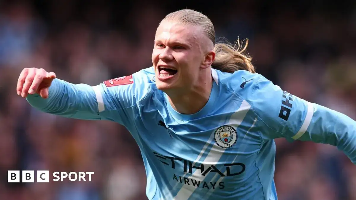 Haaland scores hat-trick as Man City dismantle Liverpool in FA Cup - 1