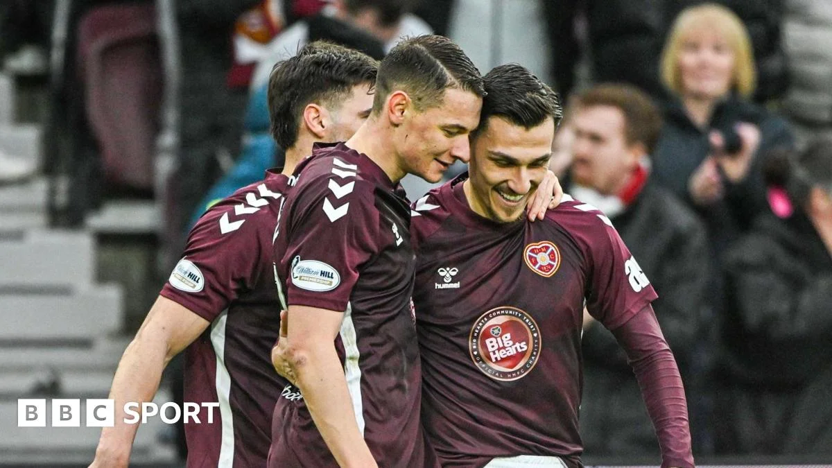 Narrow wins 'bedrock of success' as leaders Hearts edge Falkirk - 1