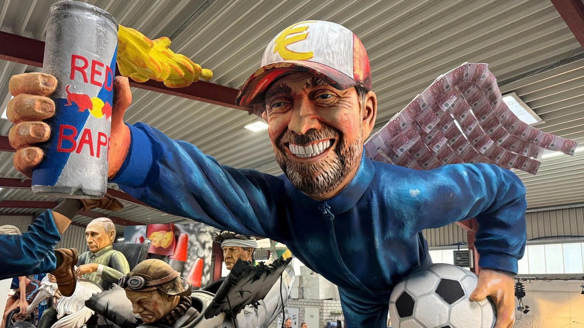 Moustachioed Jurgen Klopp dresses up as famous TV character for Mainz Carnival - but can YOU guess who the former Liverpool manager is? - 1