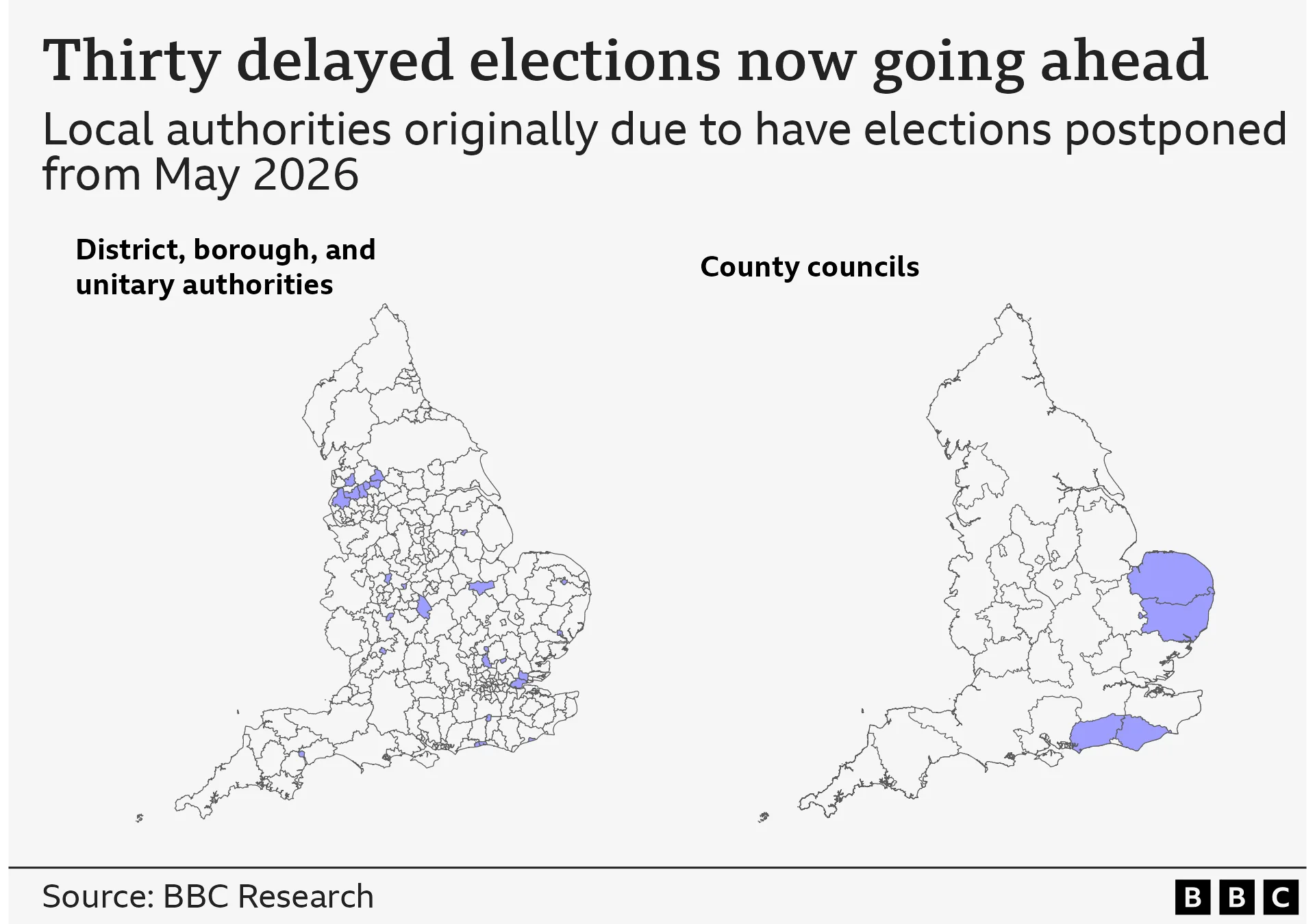 What made ministers think they could delay local elections in England? - 3