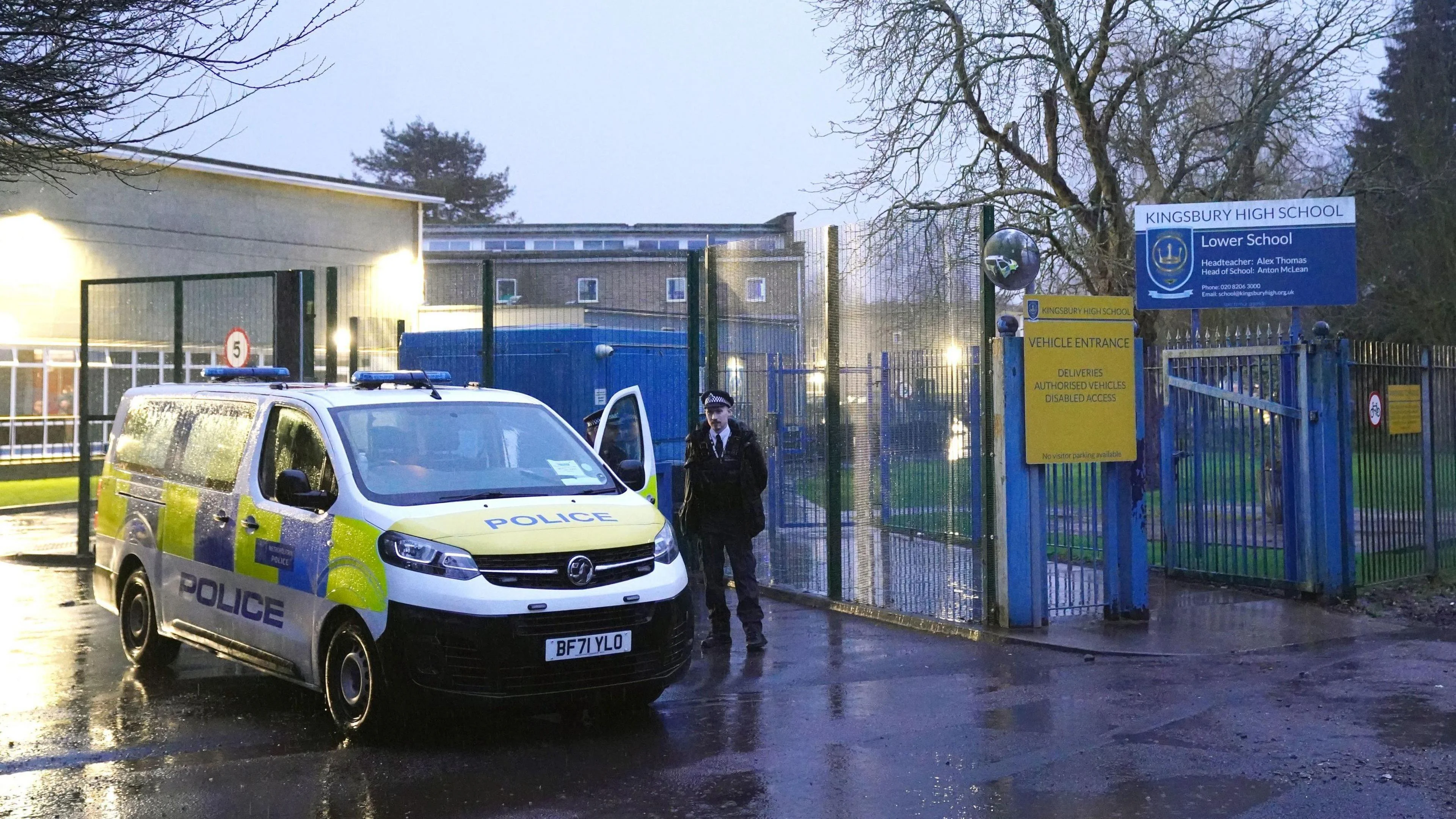 Boy, 13, charged after two boys stabbed in school - 1
