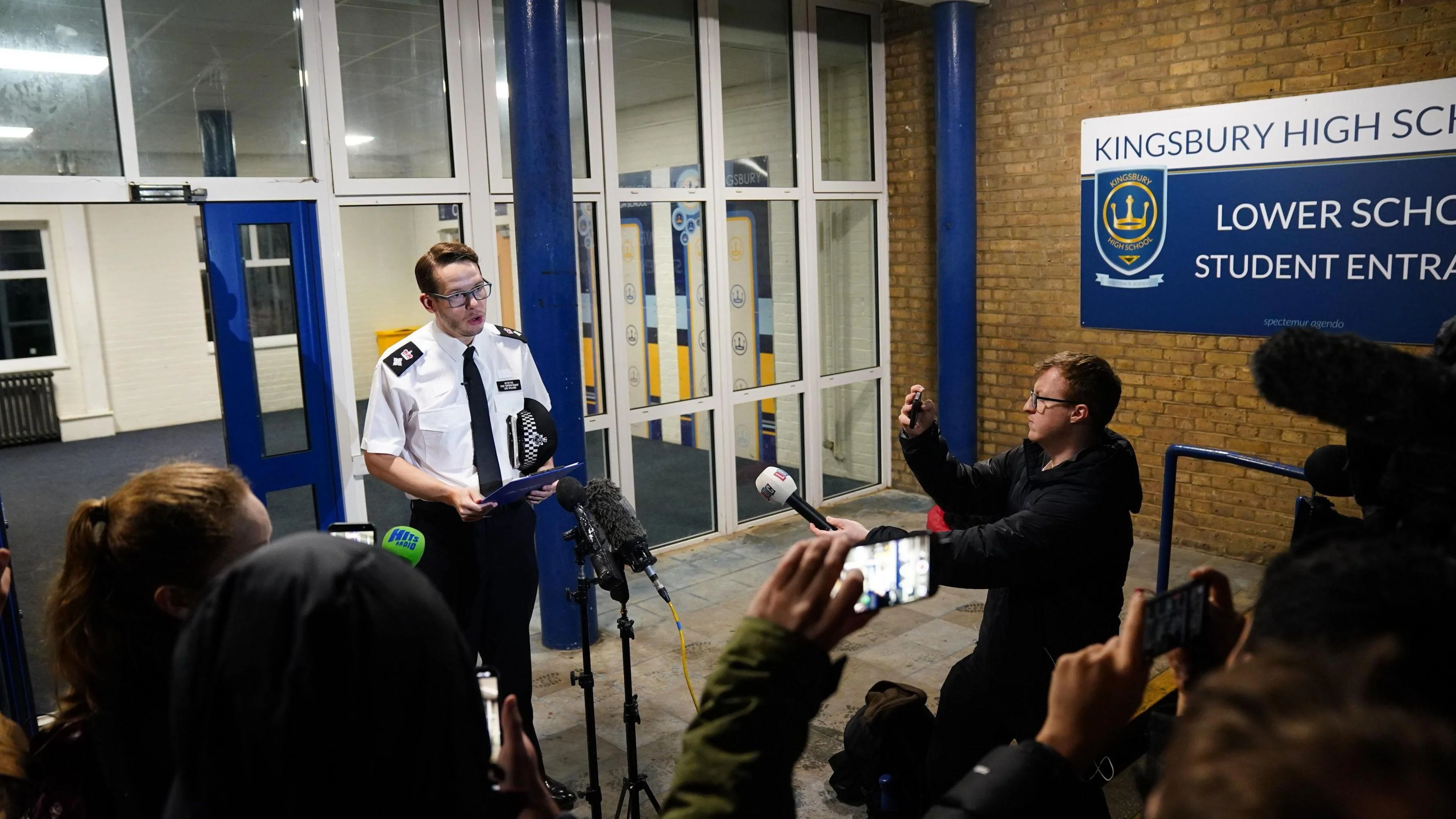 Boy, 13, charged after two boys stabbed in school - 2