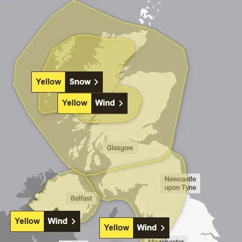 Scotland braced for worst of Storm Dave with wind and snow warnings - 3