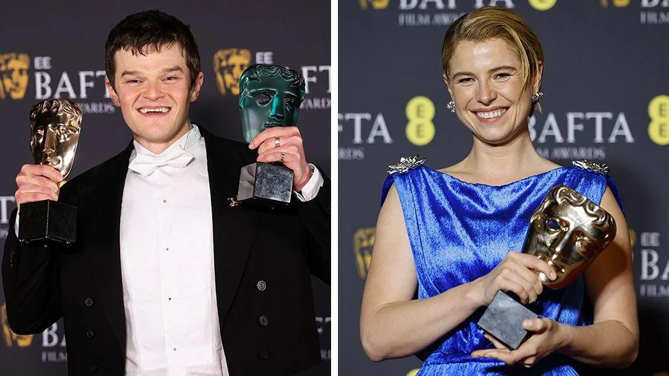 Hamnet's Jessie Buckley and I Swear's Robert Aramayo win big at the Baftas - 3