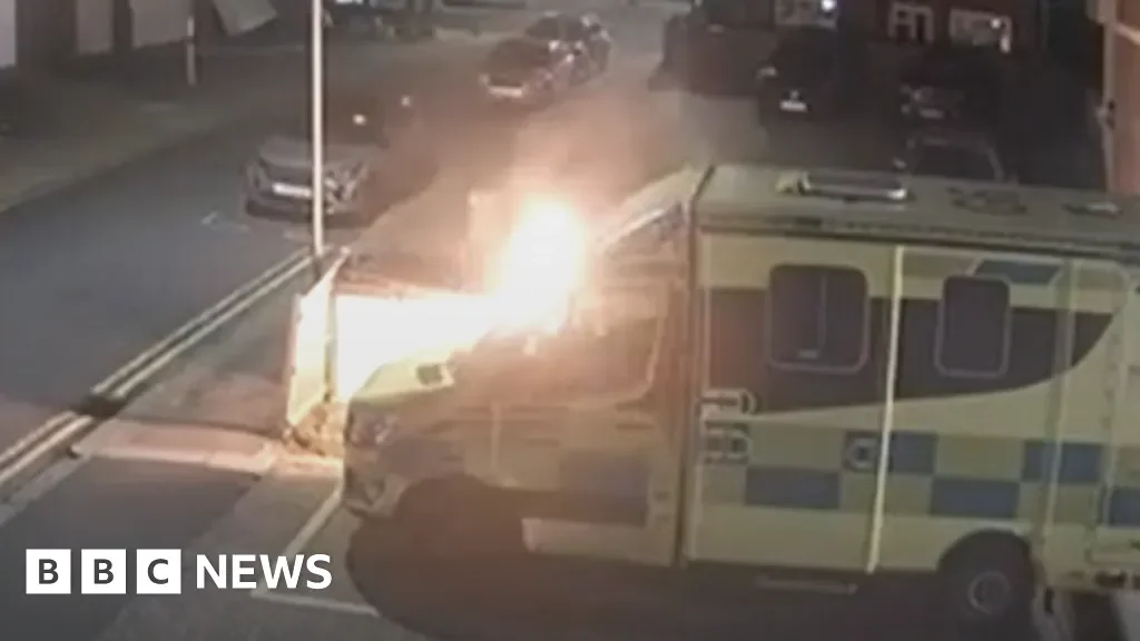 Three charged after alleged Golders Green arson attack on Jewish community ambulances - 1