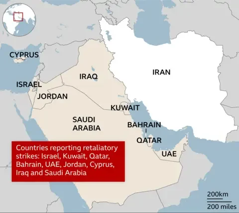 Warning as US and Israel bombard Iran’s capital - 1