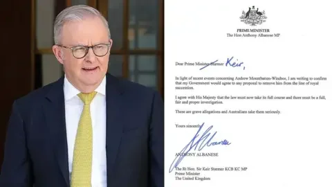 Australia news LIVE: PM says he would dump ex-prince Andrew from line of royal succession; Bondi royal commission commences today - 1