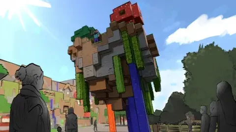 Minecraft World, a theme park with the world's first-ever Minecraft rollercoaster, to open in the UK next year - 4